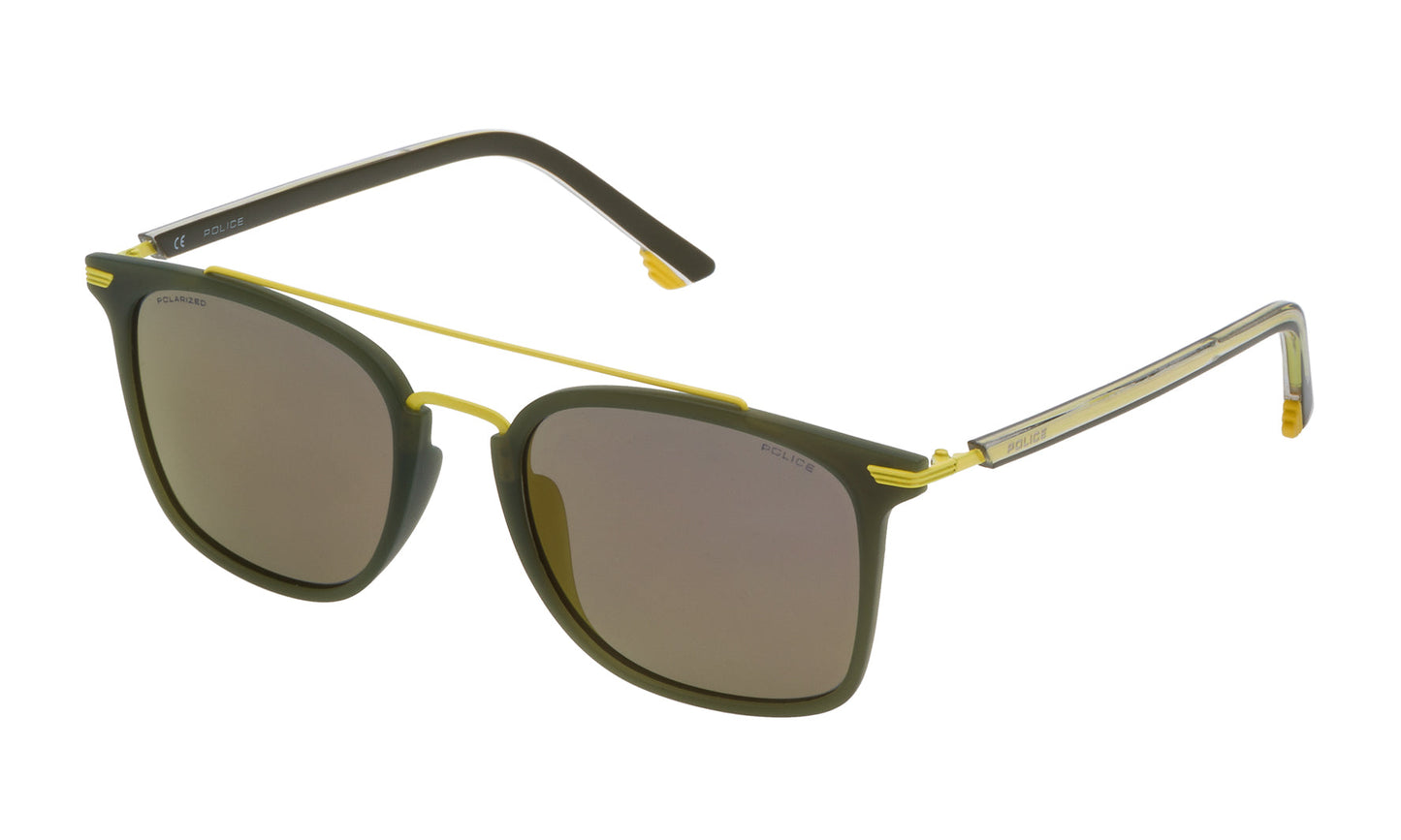 Police SPL58354736G Zonnebril Unisex 54/21/145