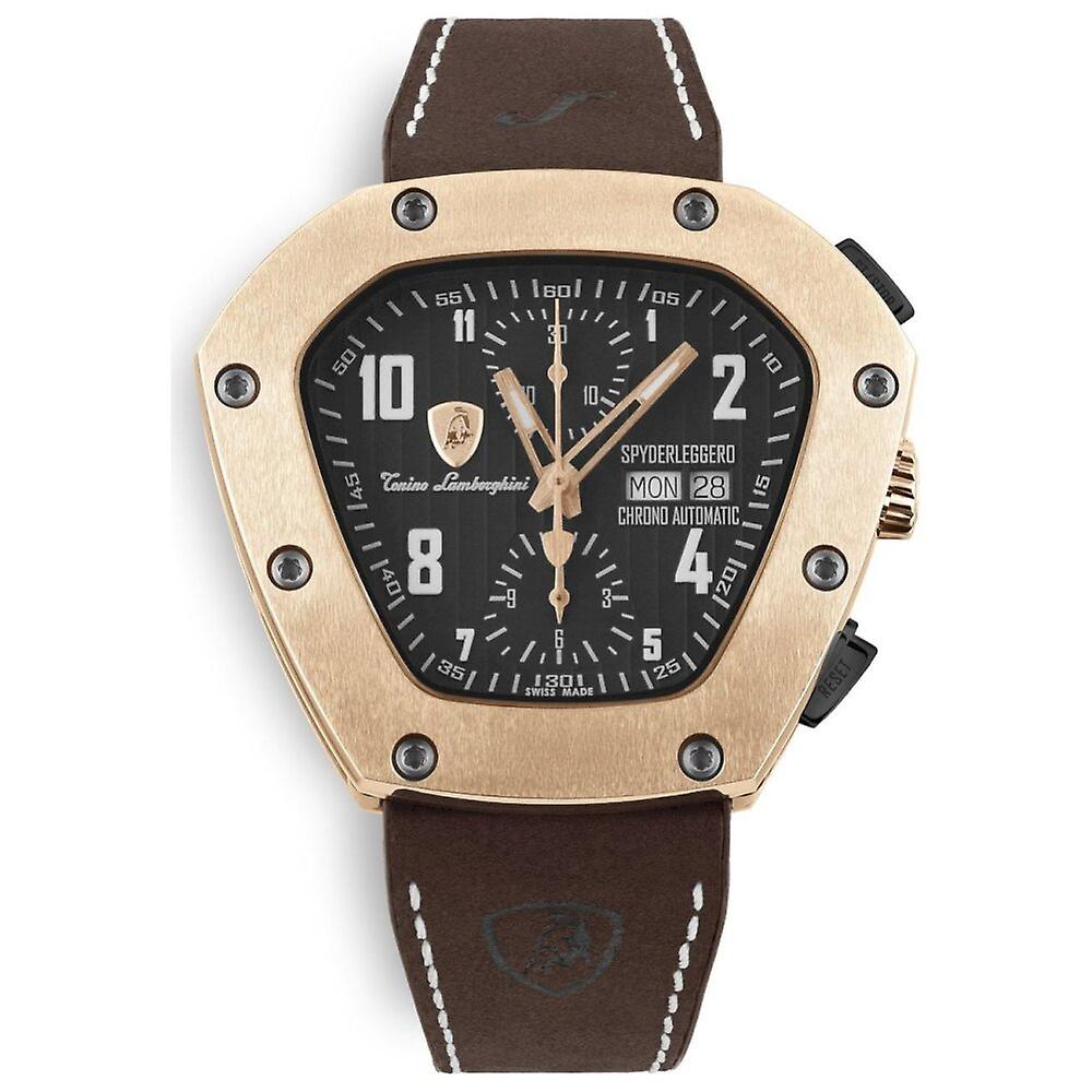 Lamborghini TLF-T07-5-SPYDERLEGGERO Heren Horloge 51,5mm 10 ATM