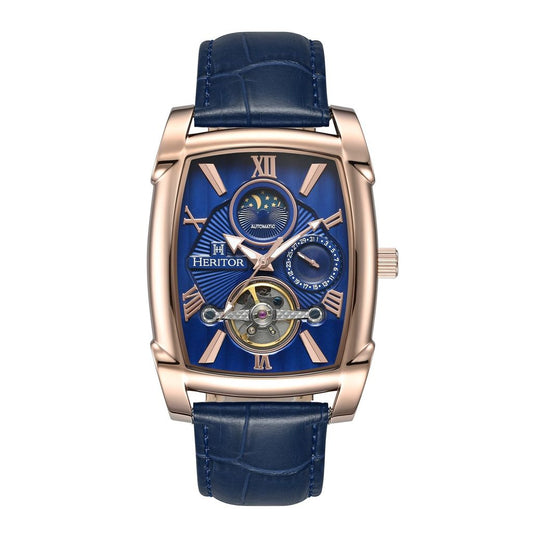 Heritor Automatic Valentin HERHS4405 Heren Horloge 38mm 5 ATM