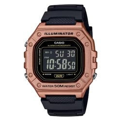 Casio W-218HM-5BVEF Unisex Horloge 43,2mm 5 ATM
