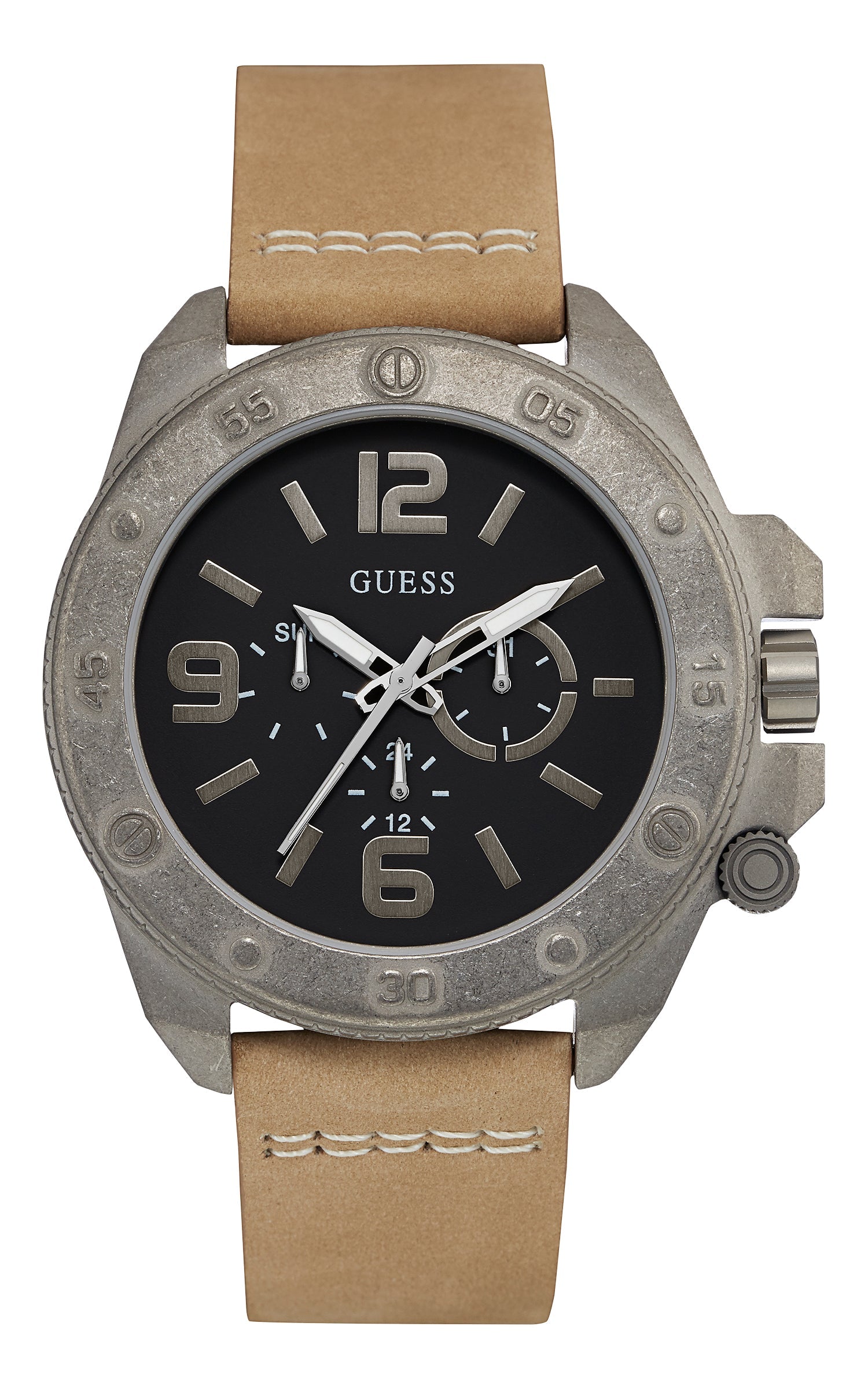 Guess W0659G4 Heren Horloge 46mm 3 ATM