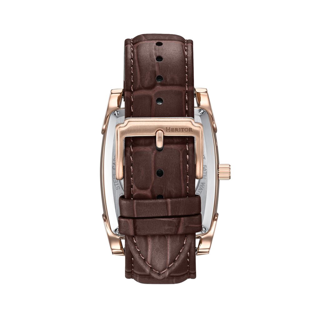 Heritor Automatic Valentin HERHS4404 Heren Horloge 38mm 5 ATM