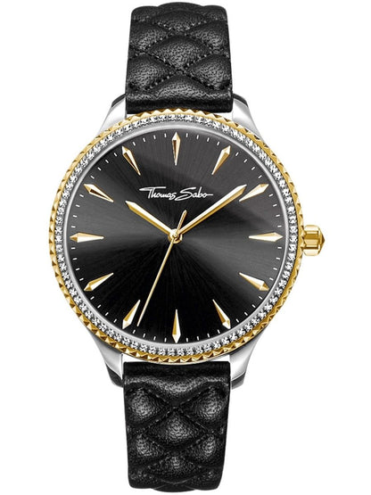 Thomas Sabo WA0323-221-203-38MM Dames Horloge 38mm 5 ATM