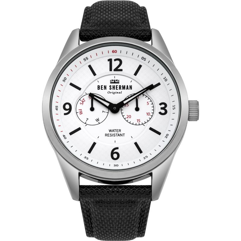 Ben Sherman WB069WB Heren Horloge 45mm 3 ATM