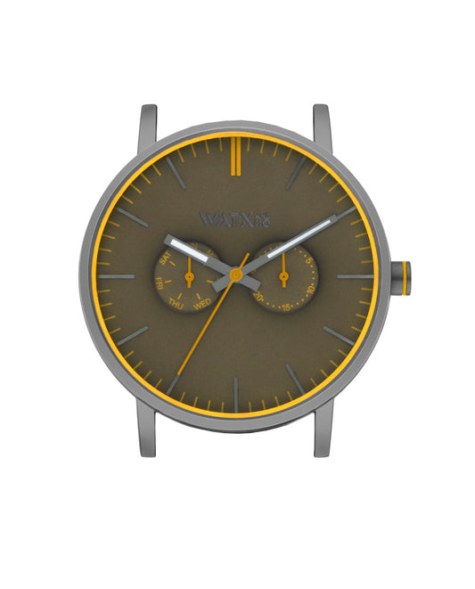 Watxandco WXCA2710 Unisex Horlogedoos 44mm 3 ATM