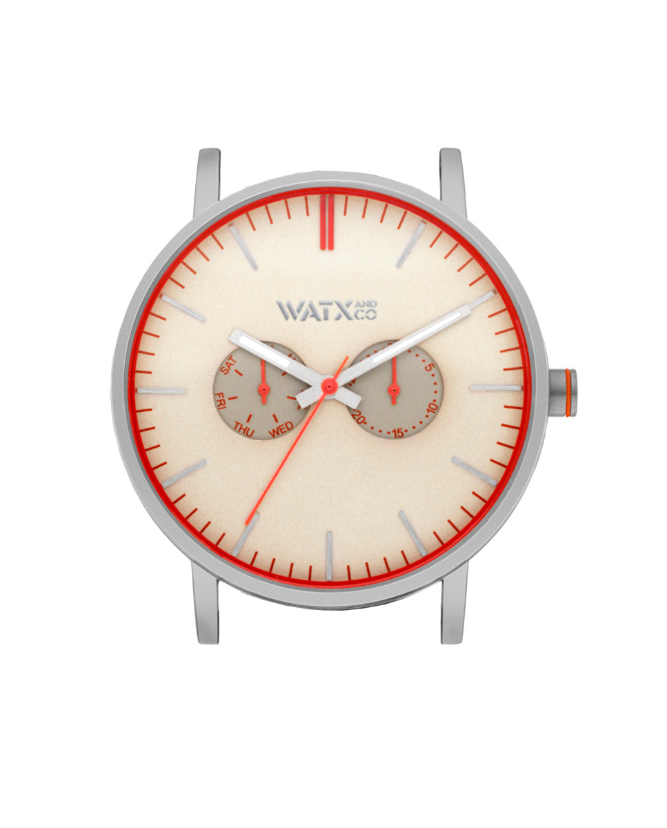Watxandco WXCA2711 Unisex Horlogedoos 44mm 3 ATM
