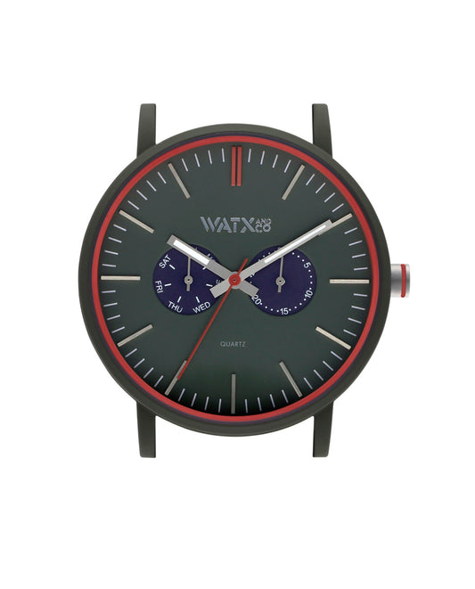 Watxandco WXCA2716 Unisex Horlogedoos 44mm 3 ATM