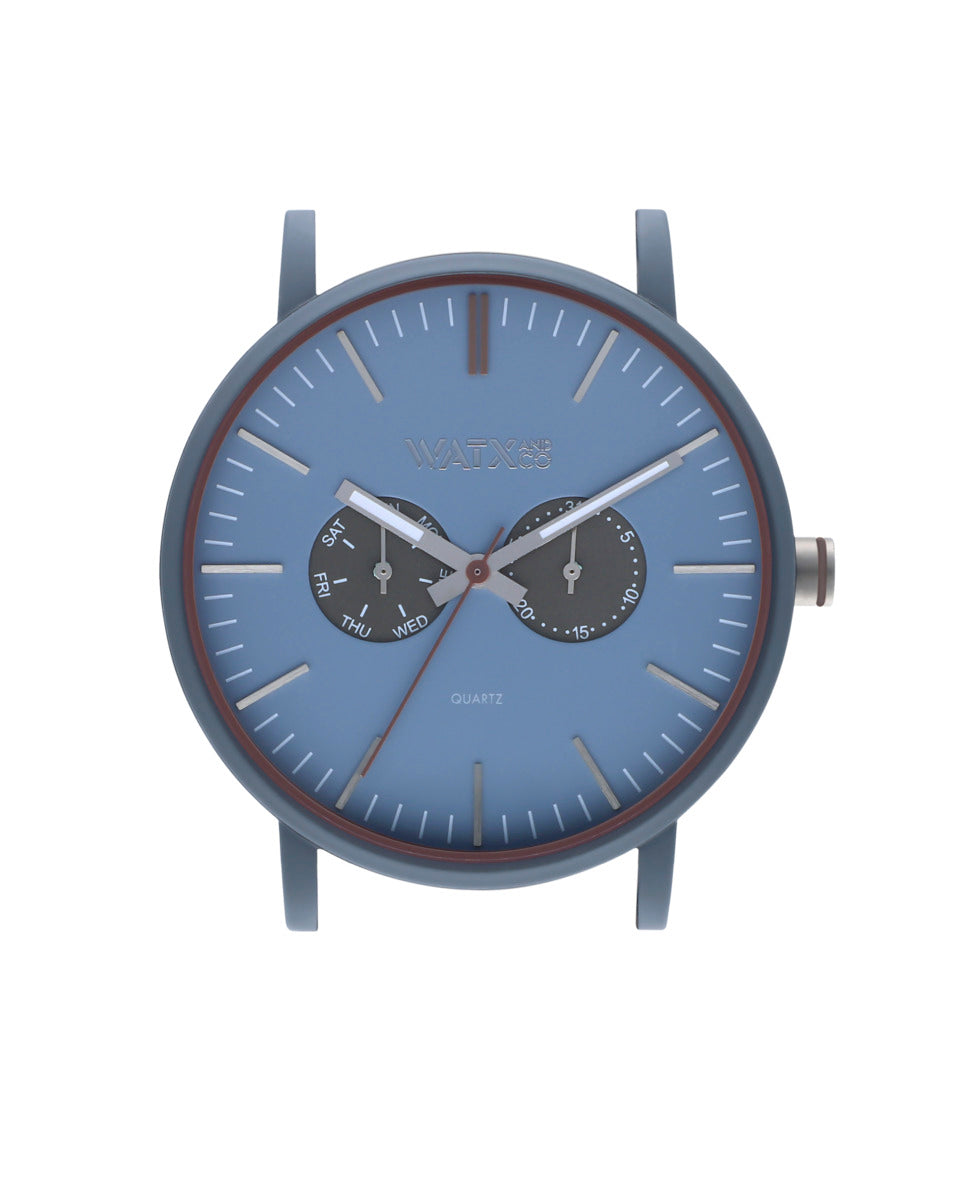 Watxandco WXCA2717 Unisex Horlogedoos 44mm 3 ATM