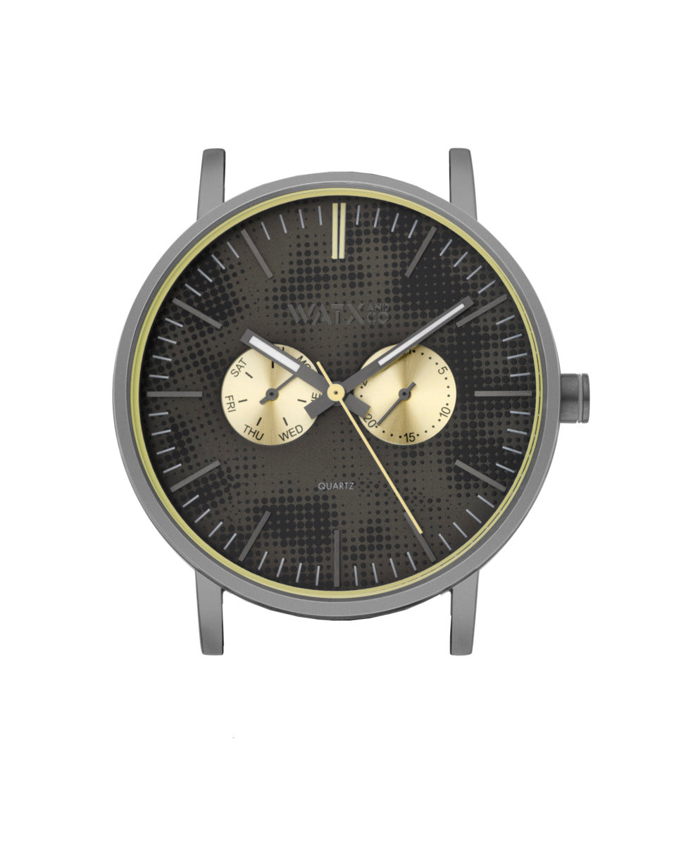 Watxandco WXCA2725 Unisex Horlogedoos 44mm 3 ATM