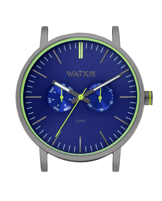 Watxandco WXCA2727 Unisex Horlogedoos 44mm 3 ATM