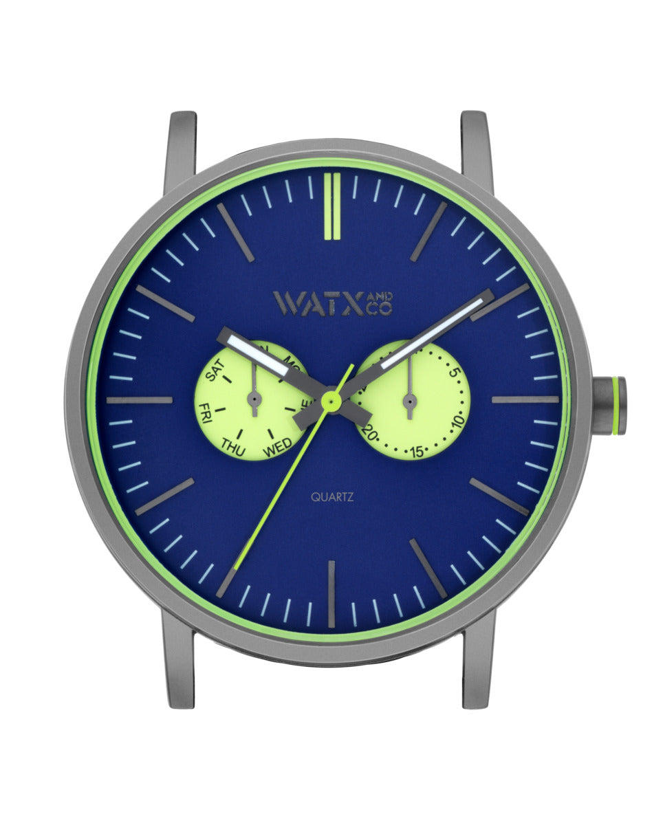 Watxandco WXCA2728 Unisex Horlogedoos 44mm 3 ATM