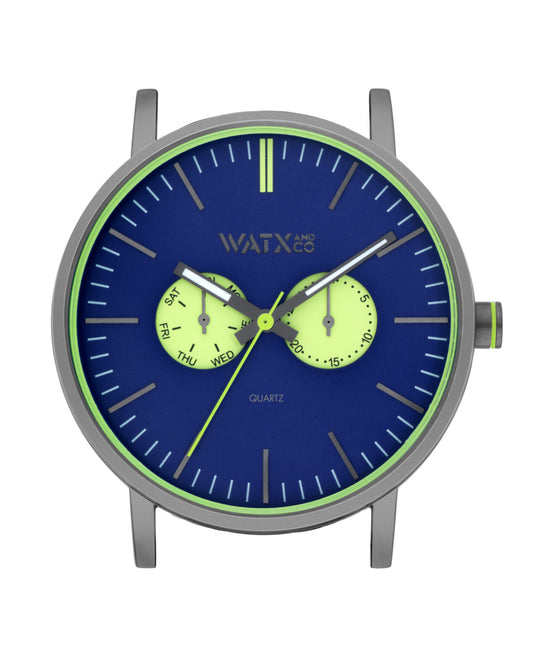 Watxandco WXCA2728 Unisex Horlogedoos 44mm 3 ATM