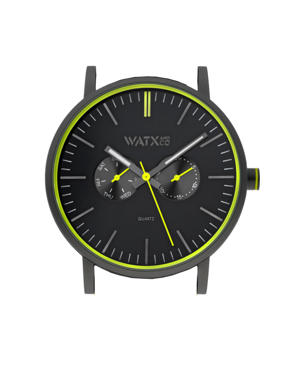 Watxandco WXCA2729 Unisex Horlogedoos 44mm 3 ATM