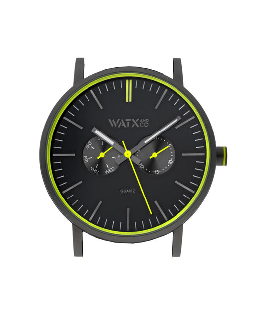Watxandco WXCA2729 Unisex Horlogedoos 44mm 3 ATM