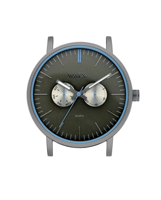 Watxandco WXCA2732 Unisex Horlogedoos 44mm 3 ATM