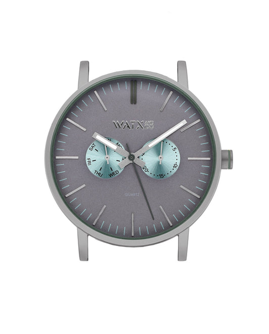 Watxandco WXCA2734 Unisex Horlogedoos 44mm 3 ATM