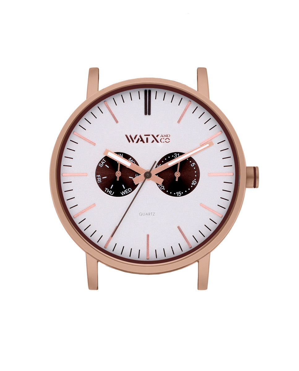 Watxandco WXCA2735 Unisex Horlogedoos 44mm 3 ATM