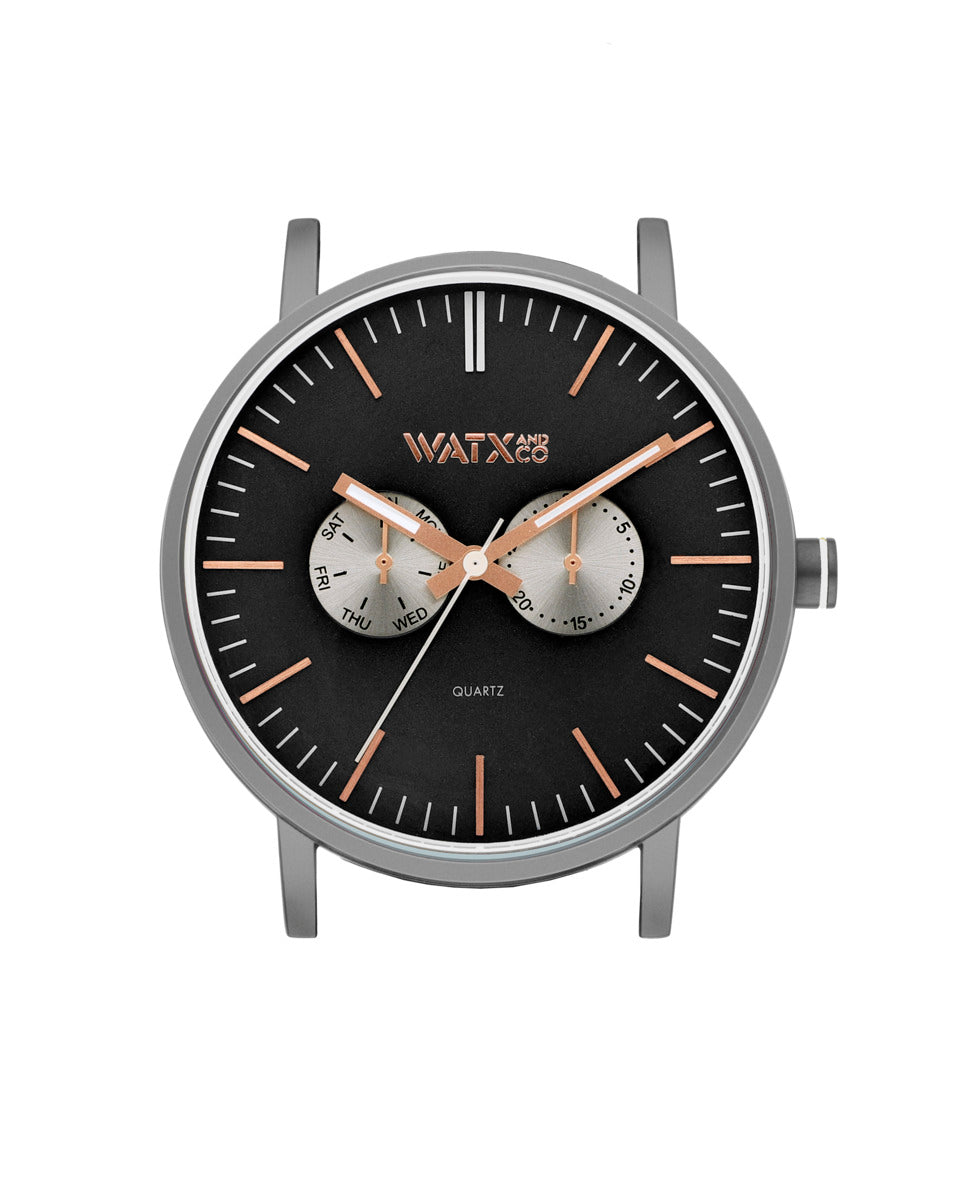 Watxandco WXCA2736 Unisex Horlogedoos 44mm 3 ATM