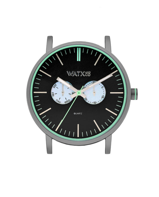 Watxandco WXCA2738 Unisex Horlogedoos 44mm 3 ATM