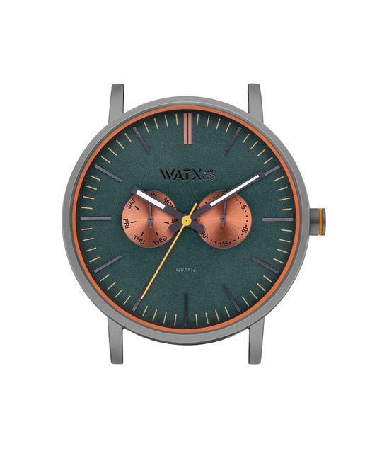 Watxandco WXCA2741 Unisex Horlogedoos 44mm 3 ATM