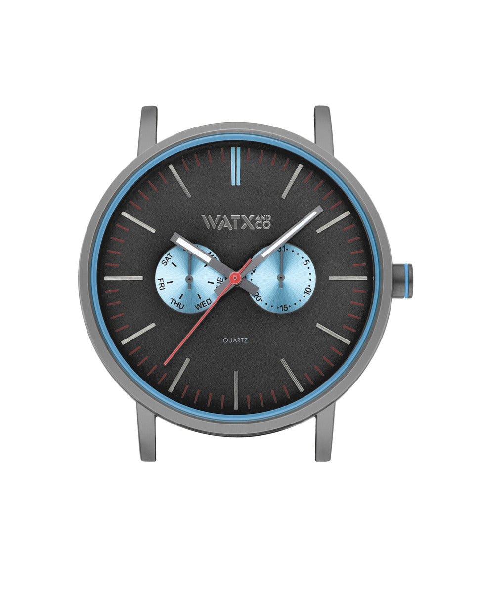 Watxandco WXCA2742 Unisex Horlogedoos 44mm 3 ATM