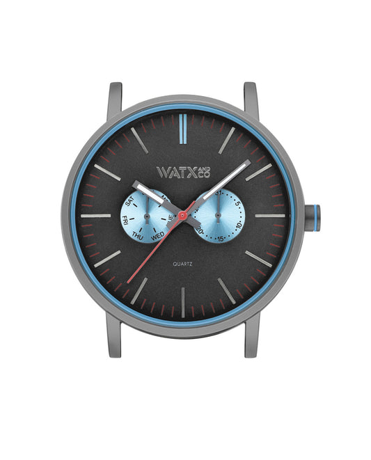 Watxandco WXCA2742 Unisex Horlogedoos 44mm 3 ATM