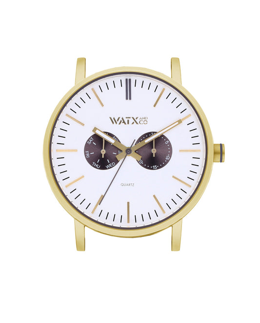 Watxandco WXCA2744 Unisex Horlogedoos 44mm 3 ATM