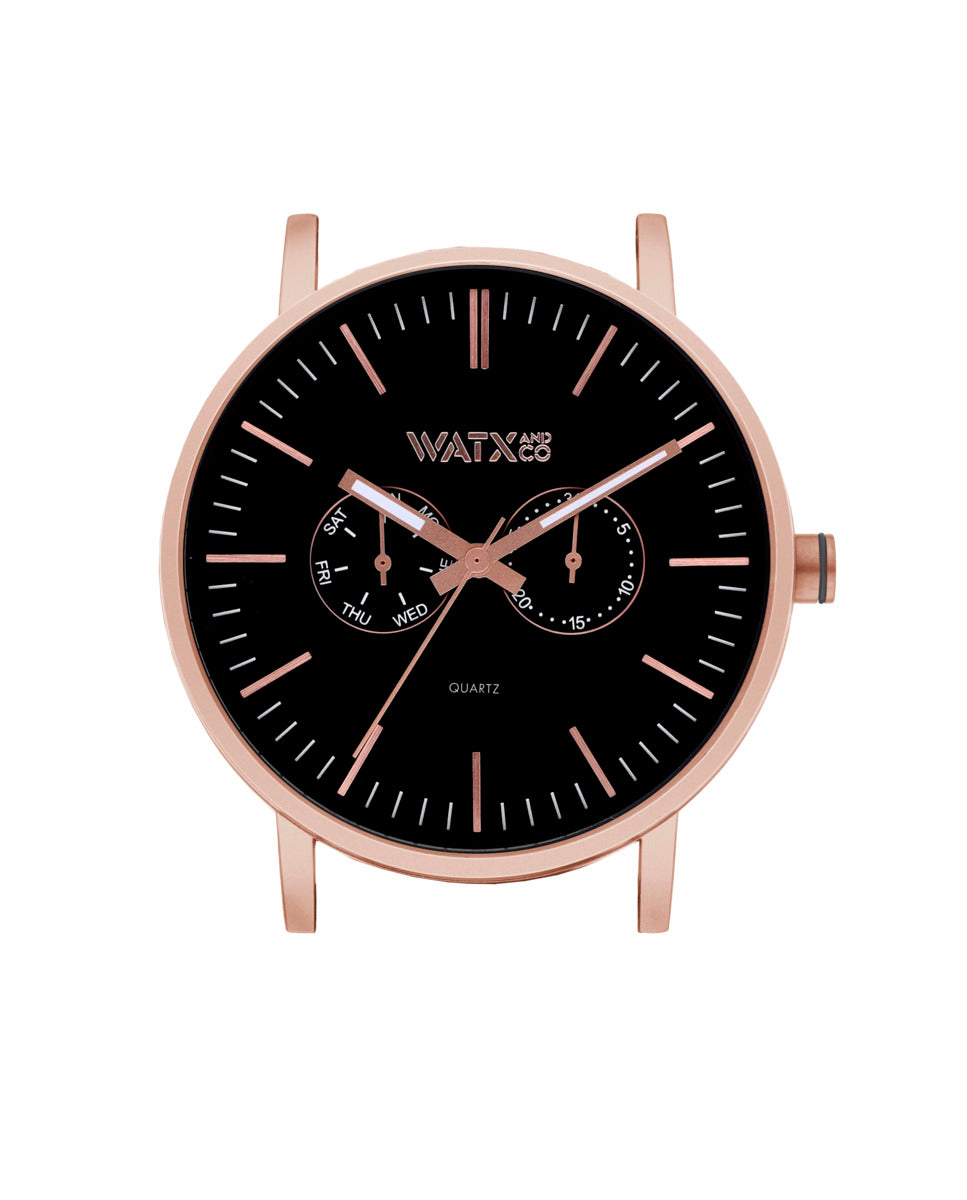 Watxandco WXCA2745 Unisex Horlogedoos 44mm 3 ATM
