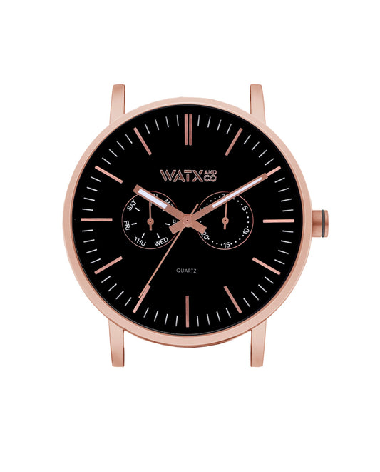Watxandco WXCA2745 Unisex Horlogedoos 44mm 3 ATM
