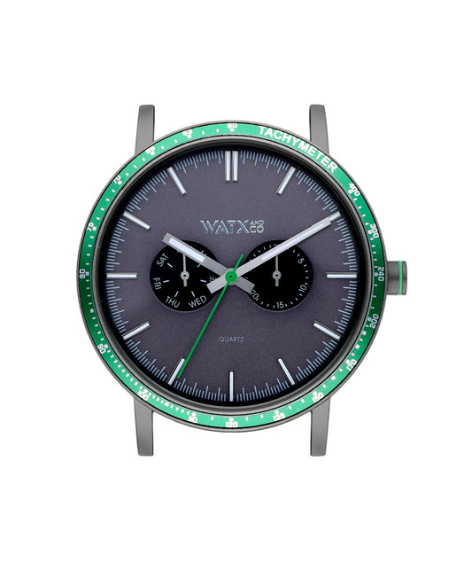 Watxandco WXCA2748 Unisex Horlogedoos 44mm 3 ATM