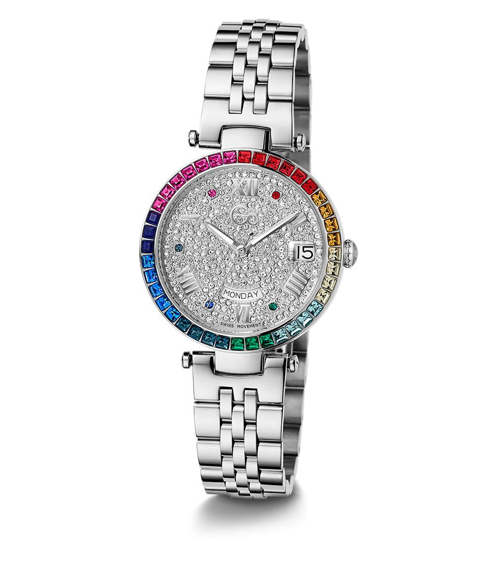 Gc Z01012L1MF Dames Horloge 34mm 10 ATM