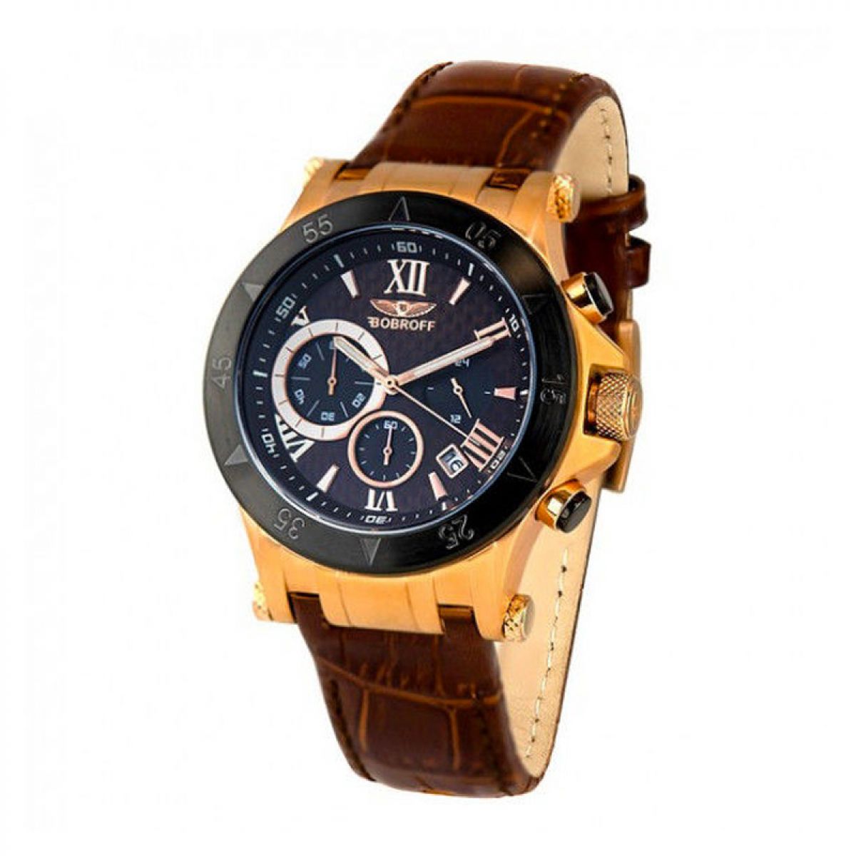 Bobroff BF1001M65 Heren Horloge 44mm 10ATM