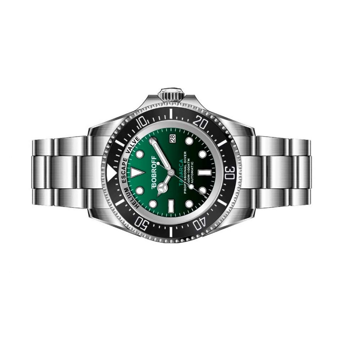 Bobroff BF002 Heren Horloge 44mm 100ATM