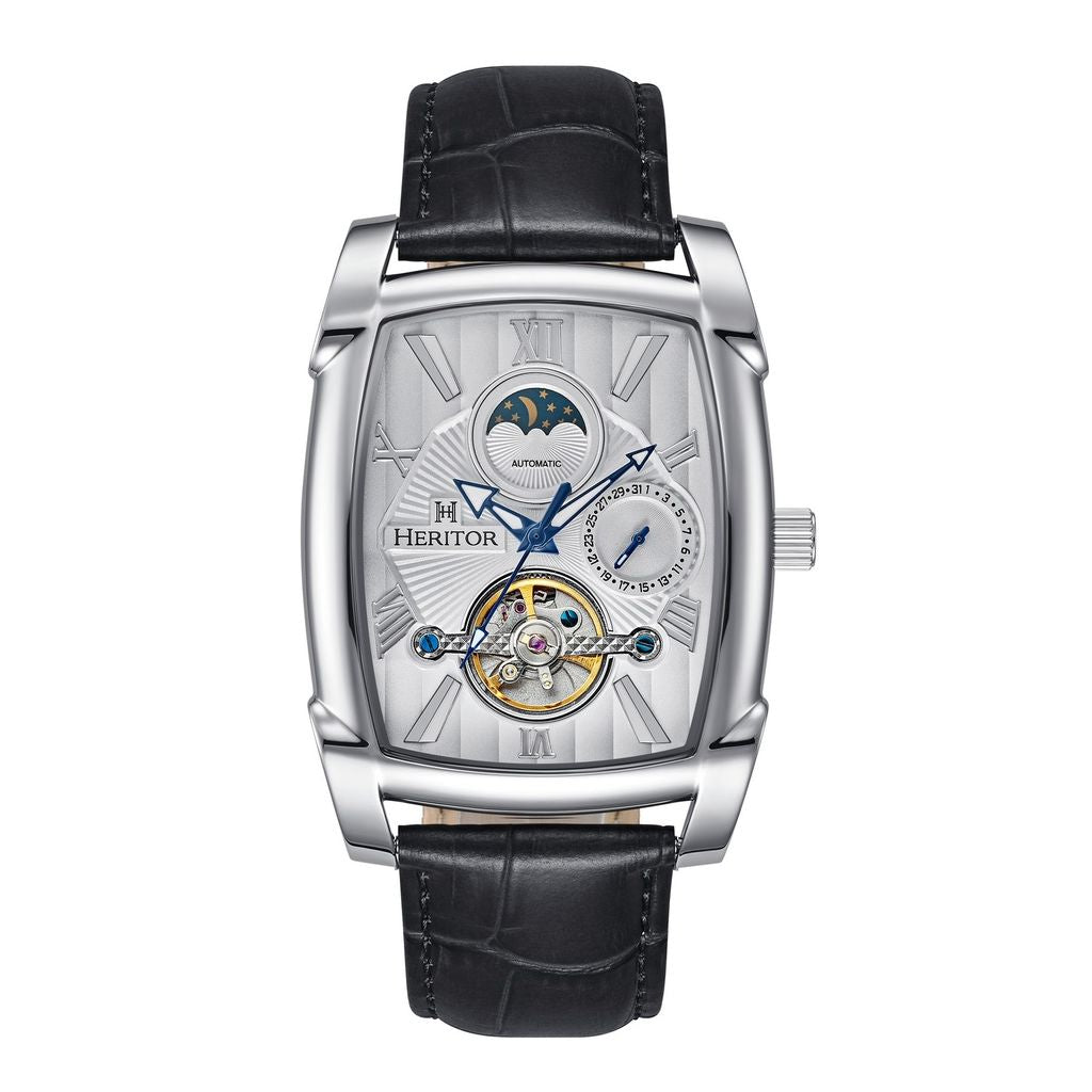 Heritor Automatic Valentin HERHS4402 Heren Horloge 38mm 5 ATM