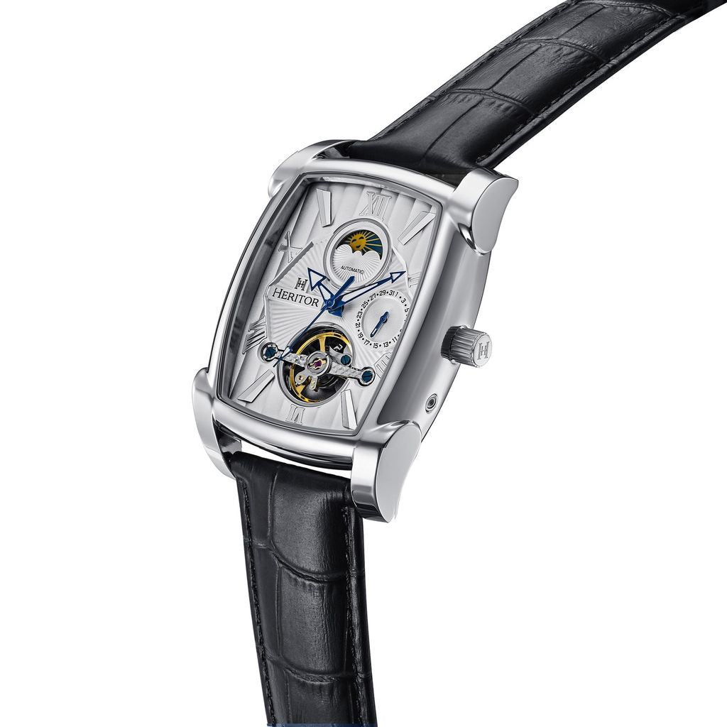 Heritor Automatic Valentin HERHS4402 Heren Horloge 38mm 5 ATM
