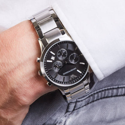 Armani AR2434 Heren Horloge 43mm 5ATM