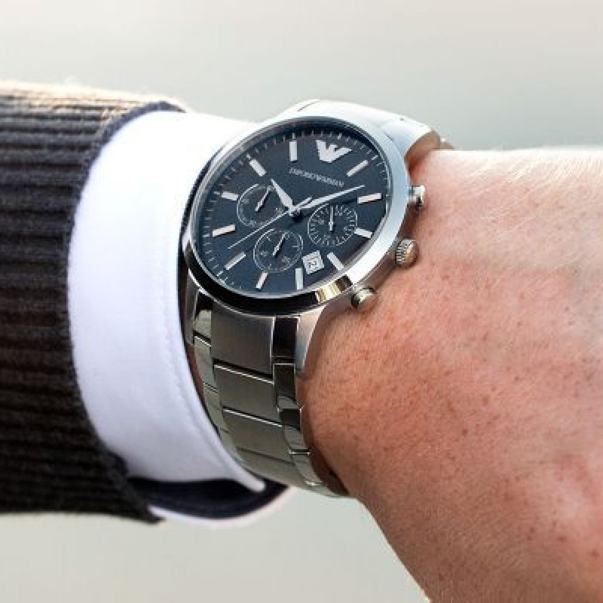 Armani AR2434 Heren Horloge 43mm 5ATM