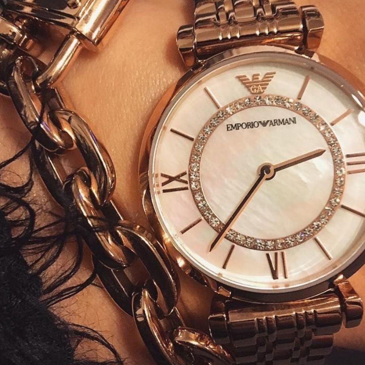 Armani AR1909 Dames Horloge 32mm 3 ATM