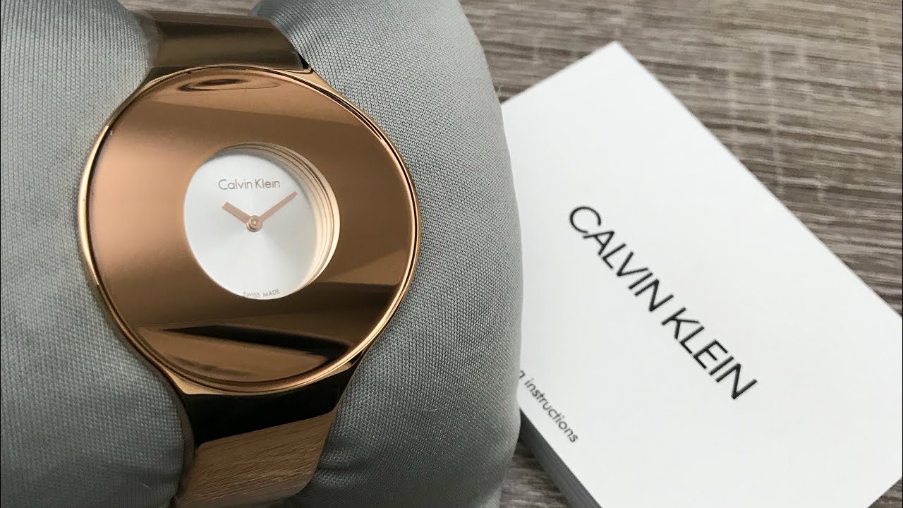 Black Friday Special - Calvin klein K8C2S616 Dames Horloge 21.10mm 3 ATM