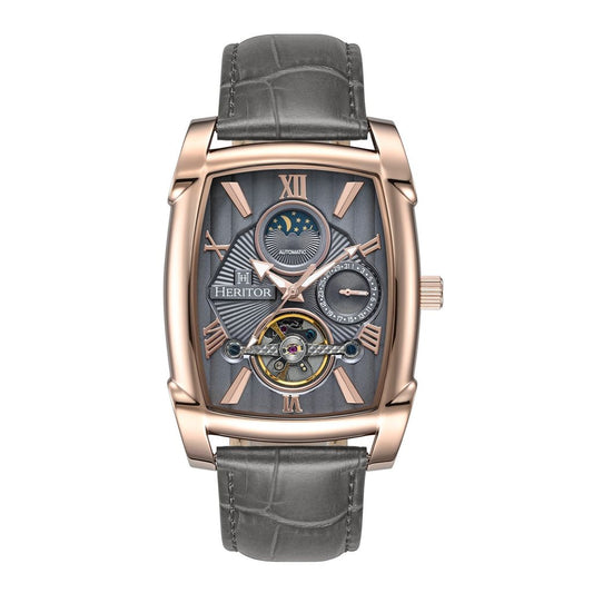 Heritor Automatic Valentin HERHS4406 Heren Horloge 38mm 5 ATM
