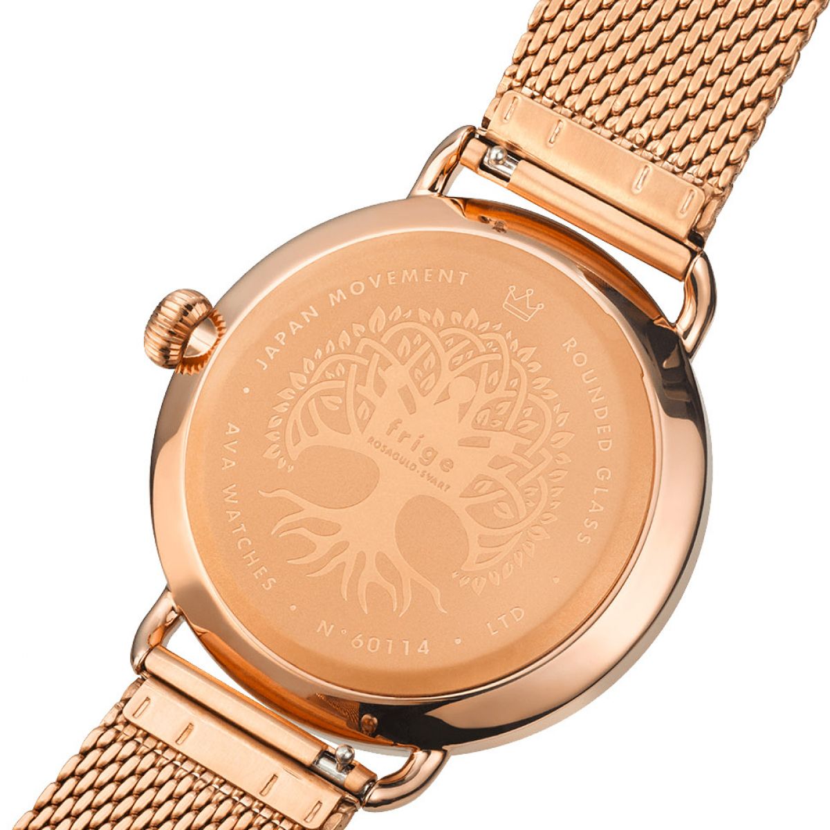 Ava Watches Limited | Rosaguld-Svart