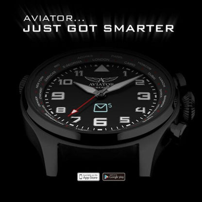 Aviator F-Series Smartwatch Black  45 mm | AVW79215G360
