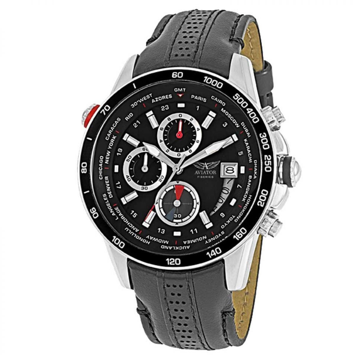 Aviator F Series world cities chronograph AVW8974G76 Watch2Day