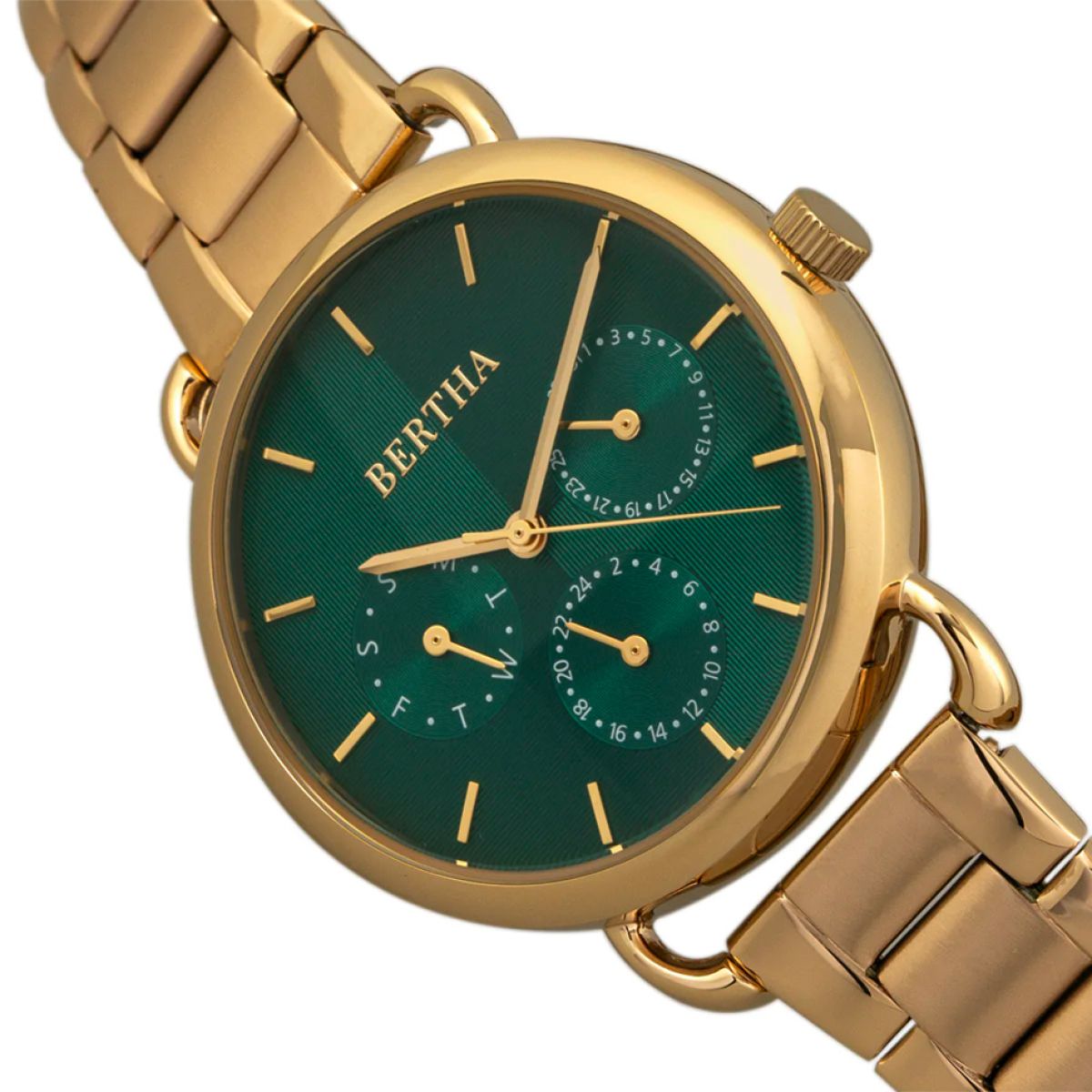 Bertha Gwen BTHBR8302 Dames Horloge 36mm 3 ATM