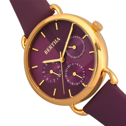Bertha Gwen BTHBR8305 Dames Horloge 36mm 3 ATM