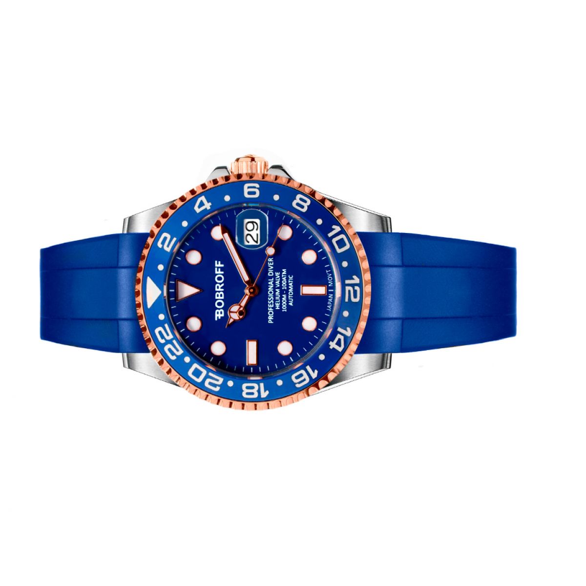 Bobroff BF0006-CA Horloge Automatic 44mm 100 ATM