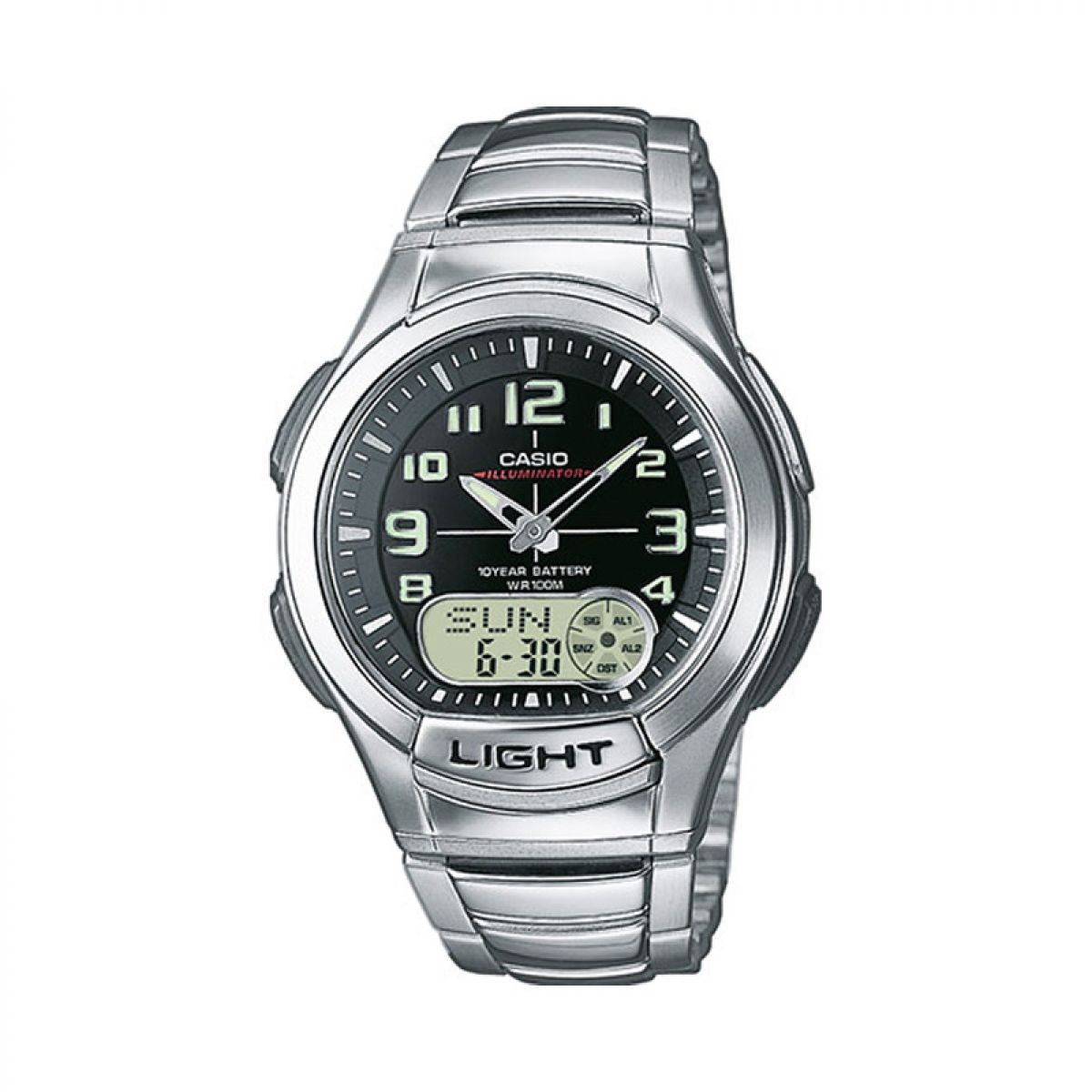 Casio AQ-180WD-1B Unisex Horloge 41mm