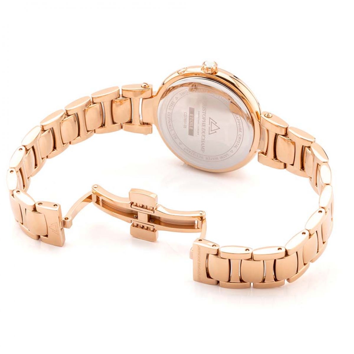 Guess GLITTER BURST - Horloge - rose gold-coloured/roségoudkleurig
