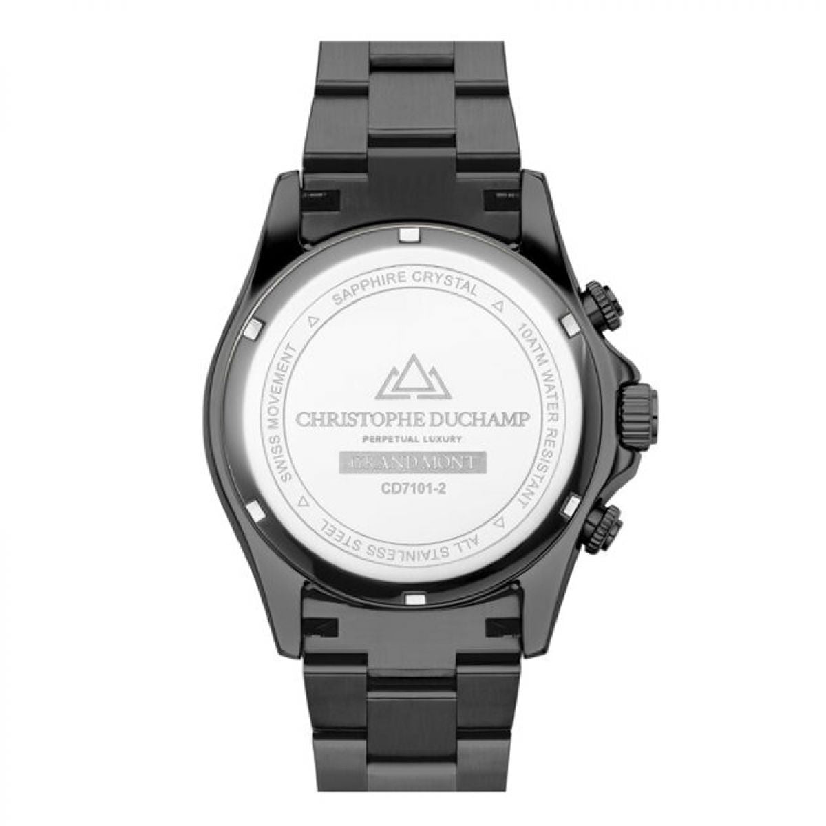 Christophe Duchamp Grand Mont CD7101-2 Heren Horloge 42mm 10 ATM