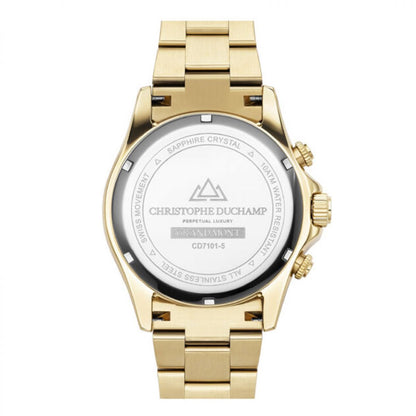 Christophe Duchamp Grand Mont CD7101-5 Heren Horloge 42mm 10 ATM